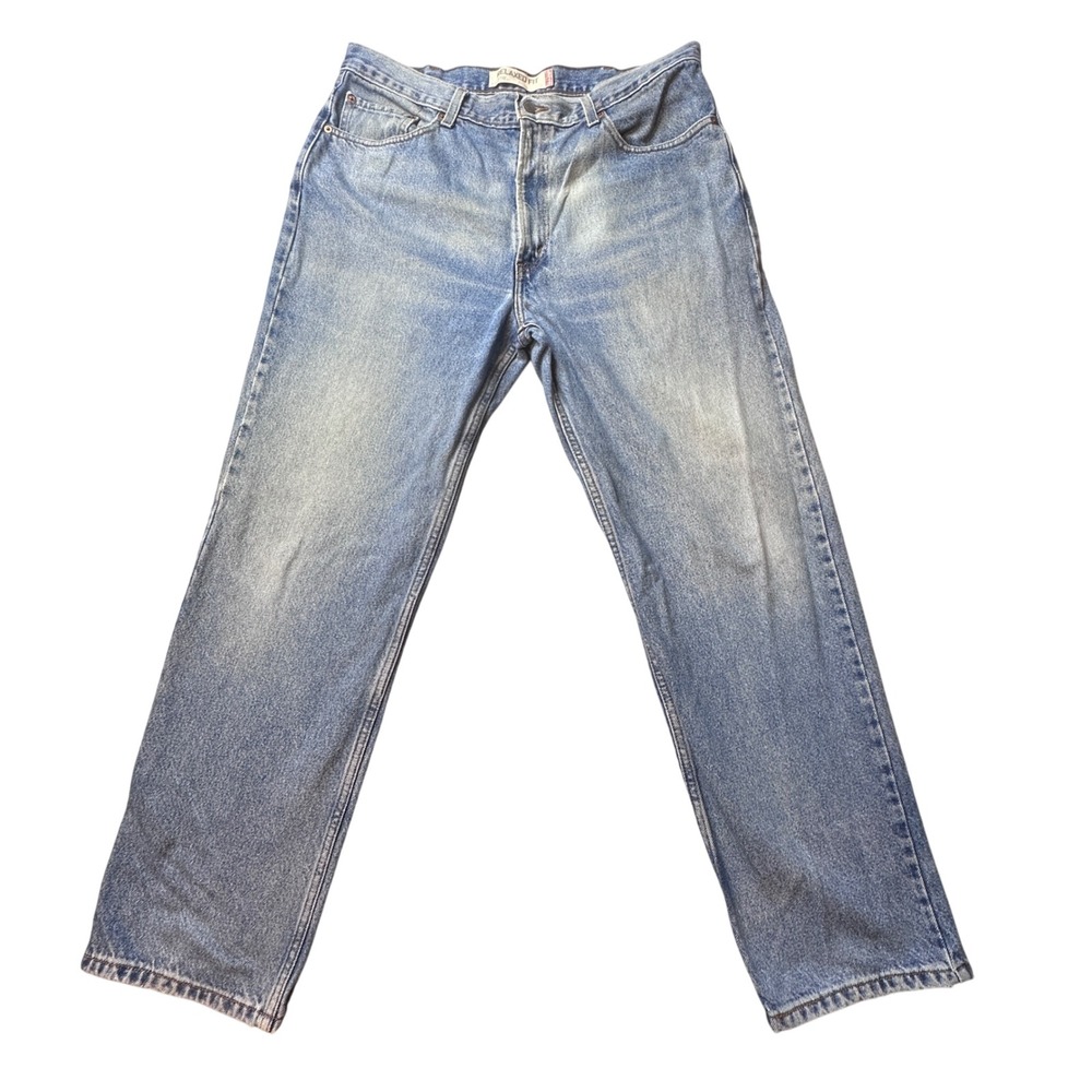 Vintage Levi's 550 Jeans Mens 37x29 Blue Relaxed Fit Light Wash Denim Pants Y2K